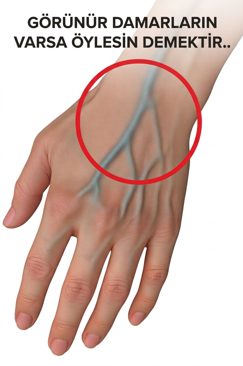 Görünür Damarlar Ne Anlama Gelir