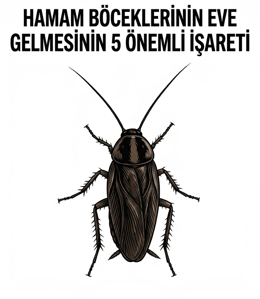 Hamam Böceklerinin Eve Gelmesinin Sebebi Buymuş