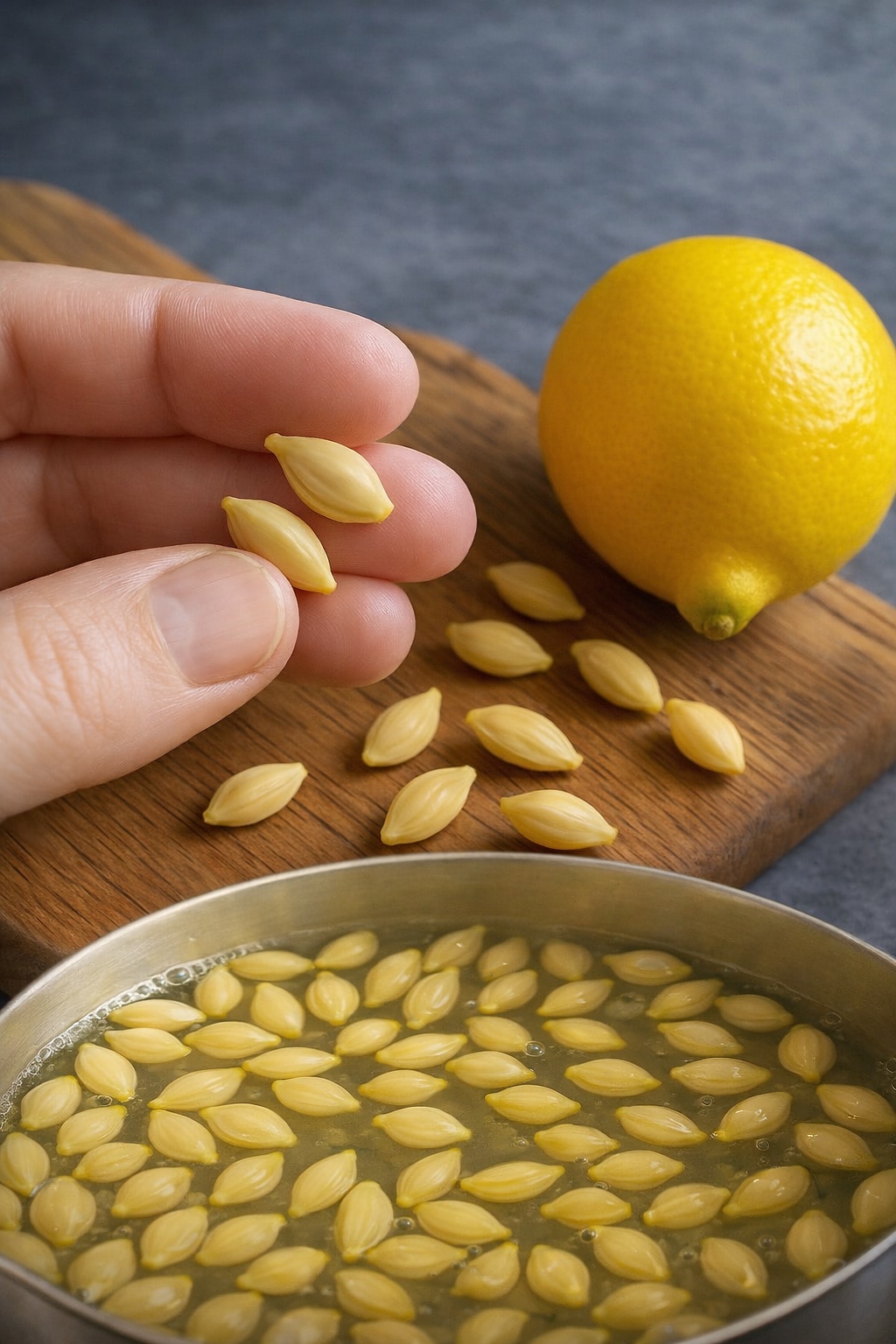 Limon Sıkarken Çekirdekleri Atmayın