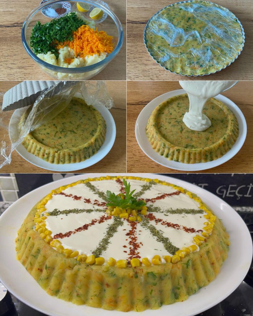 Yoğurtlu Patates Salatası Tarifi