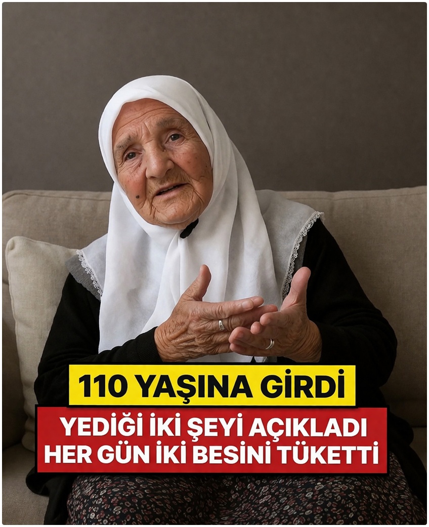 110 Yaşındaki Şemsi Nine’nin En Çok Yediği İki Şey Var!