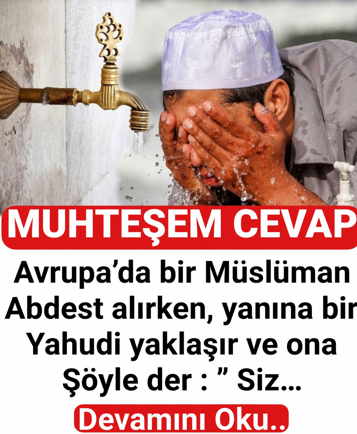 Verdiği Cevap Muhteşem