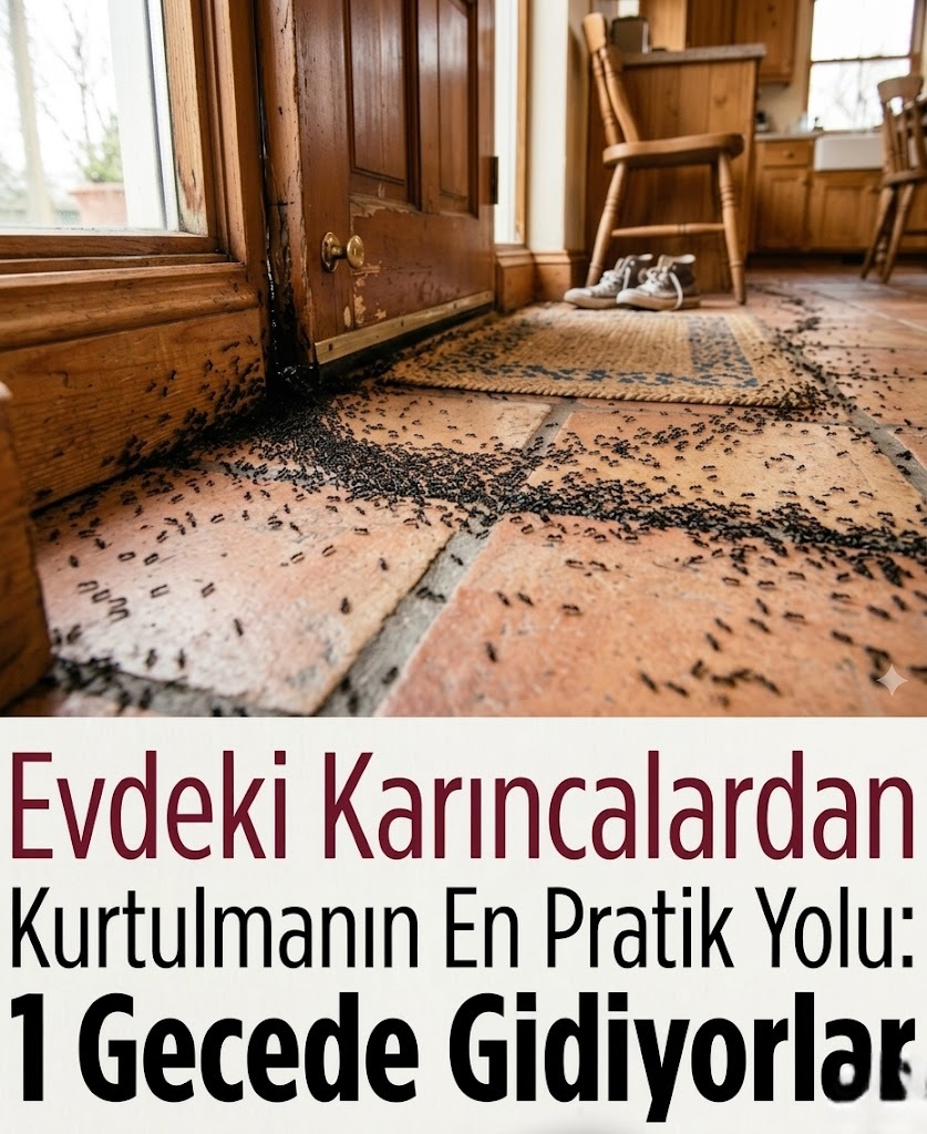 Evdeki Karıncalardan Kurtulmanın En Pratik Yolu