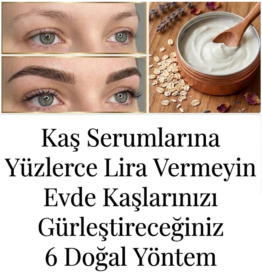 Kaş Serumlarına Yüzlerce Lira Vermeyin!