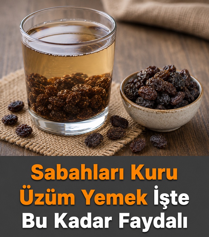 Sabahları Kuru Üzüm Yemek İşte Bu Kadar Faydalı