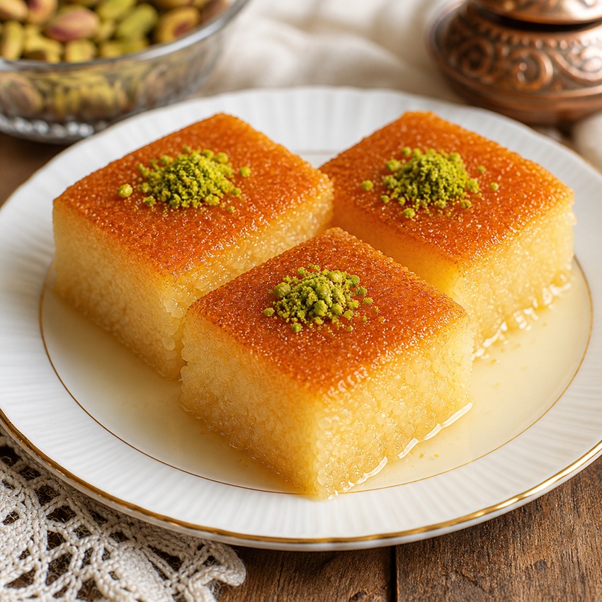 Şerbetli İrmikli Tatlı Tarifi