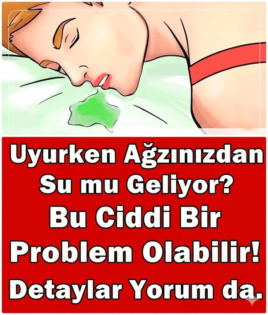 Uyurken Ağzınızdan Su mu Geliyor?