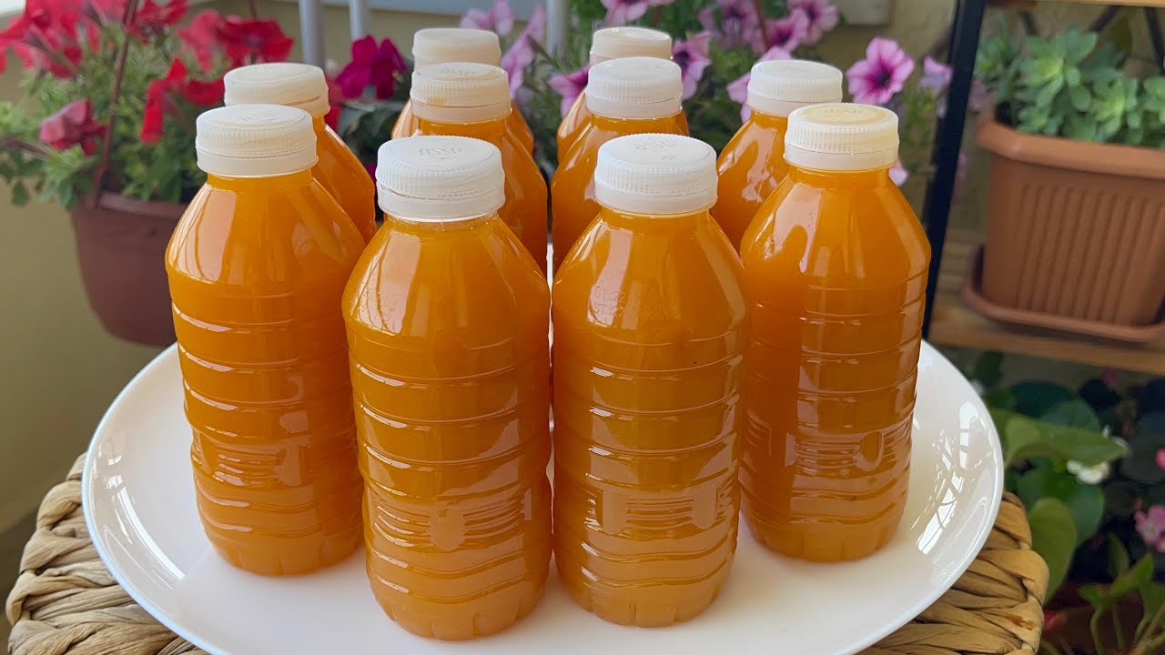 Ev Yapımı Kayısı Suyu Tarifi (Kışlık)