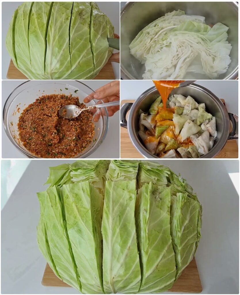 Lahanayı Bu Şekilde Kesin Ve Pişirin