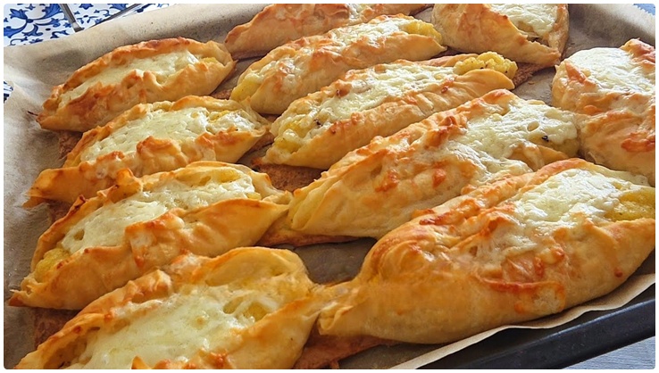 Kaşarlı Patatesli Porsiyon Börek Tarifi