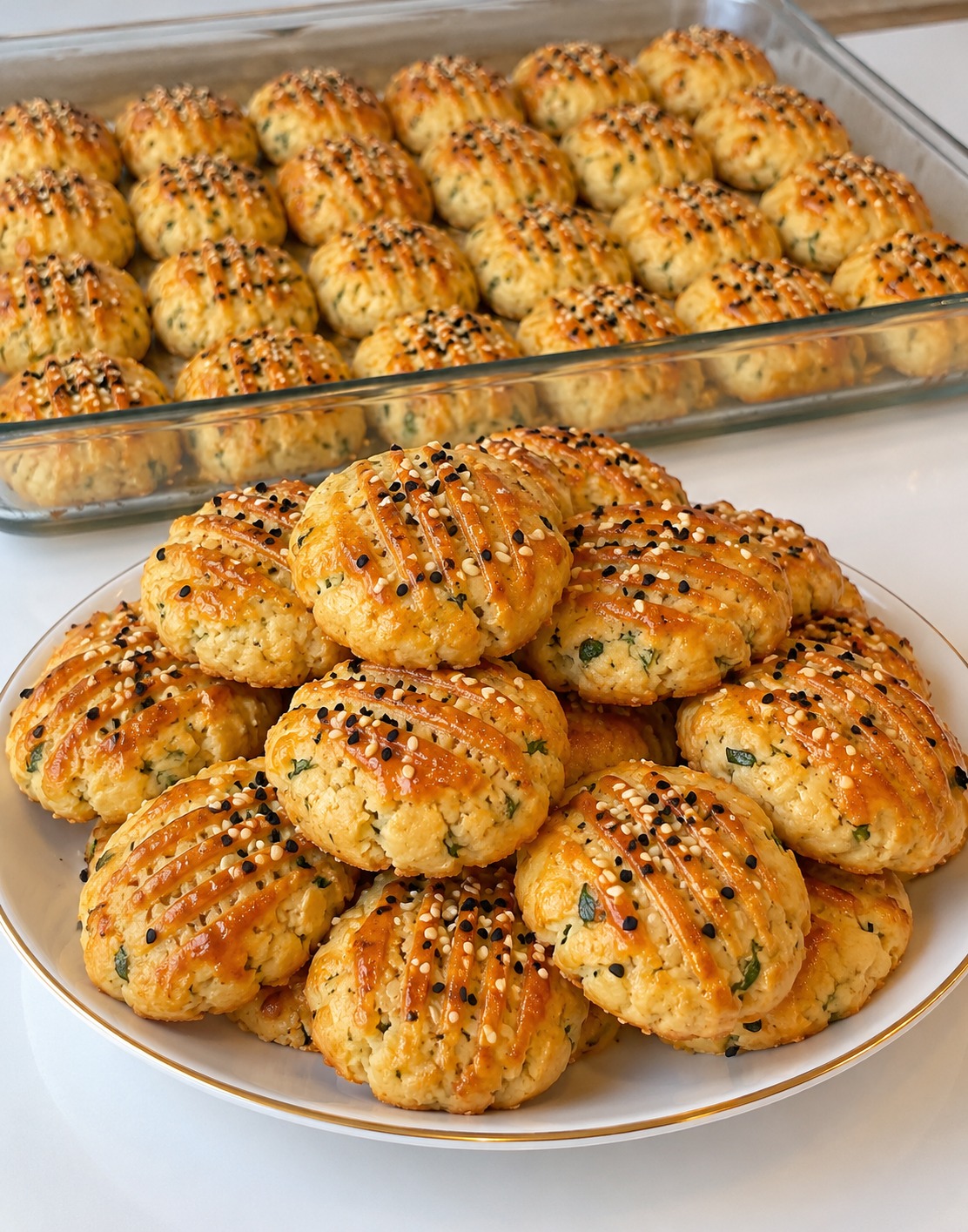 Tuzlu Çatal Kurabiye Tarifi