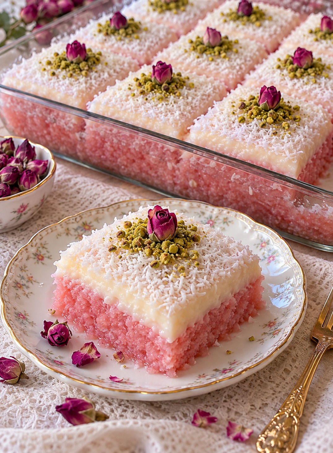 Gül Pembe Tatlısı Tarifi