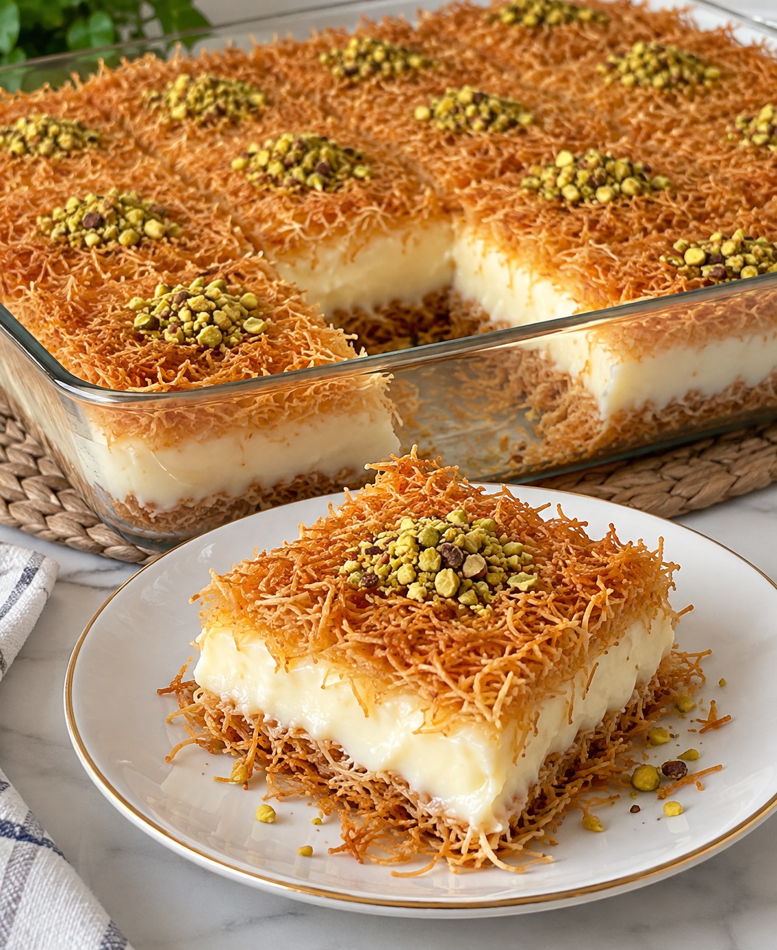 Kadayıflı Muhallebi