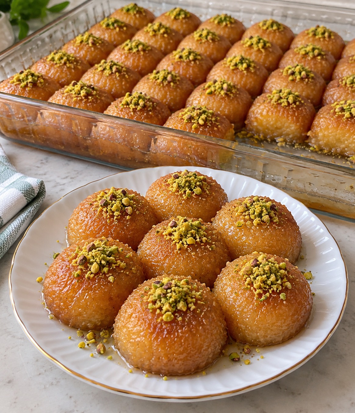 Lokmalık İrmik Tatlısı